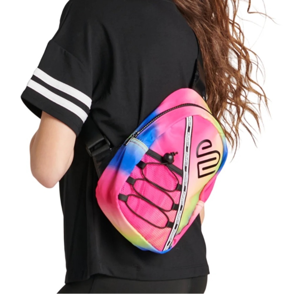 3/$10 Justice Pink and Rainbow Kids Backpack